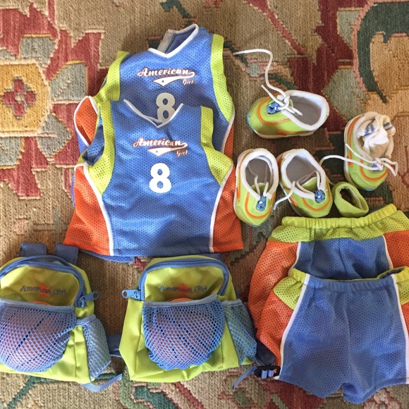 american girl doll basketball outfit